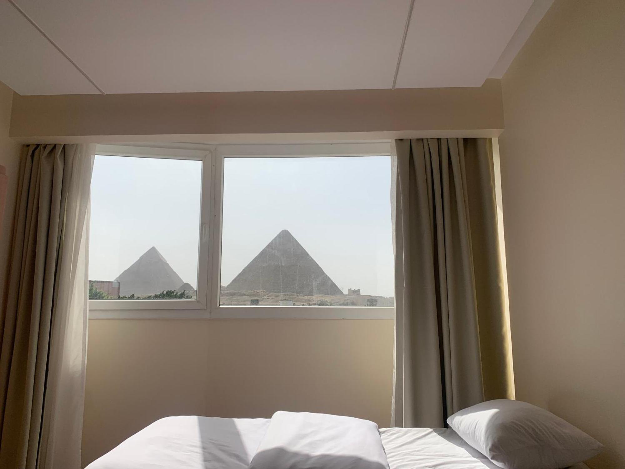 Отель Memphis Pyramids View Nazlet el-Sisi Экстерьер фото