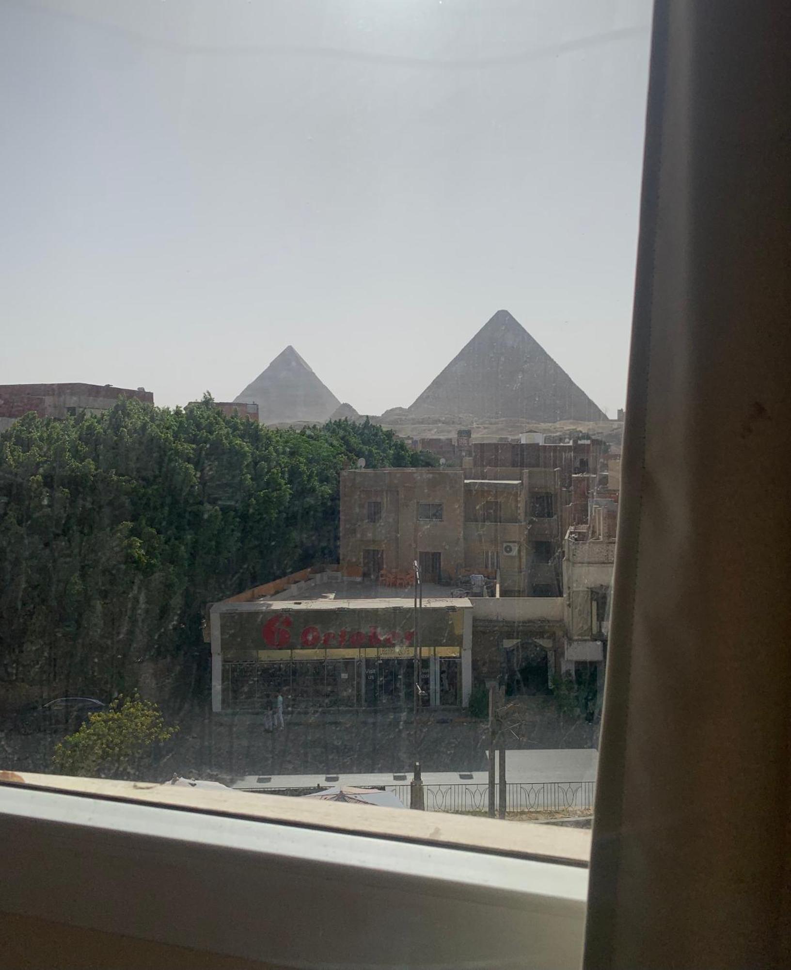 Отель Memphis Pyramids View Nazlet el-Sisi Экстерьер фото
